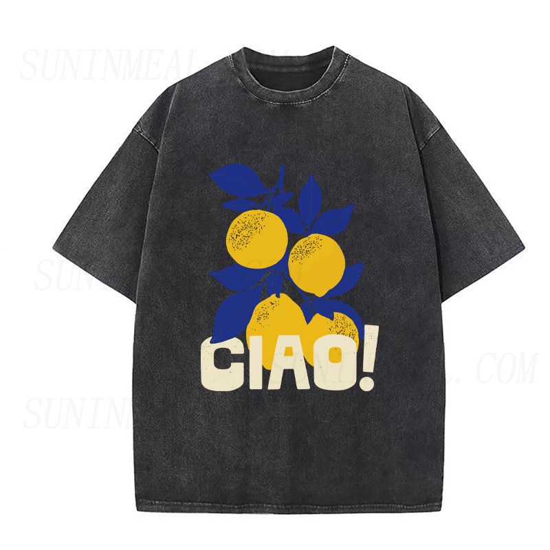 Ciao Italian Lemons Unisex Tee