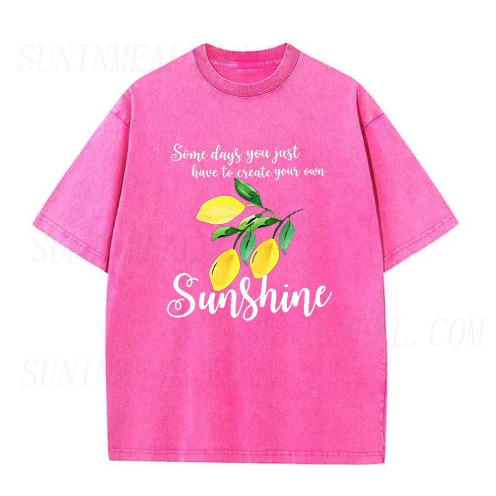 Create Your Own Sunshine Lemon Unisex Tee
