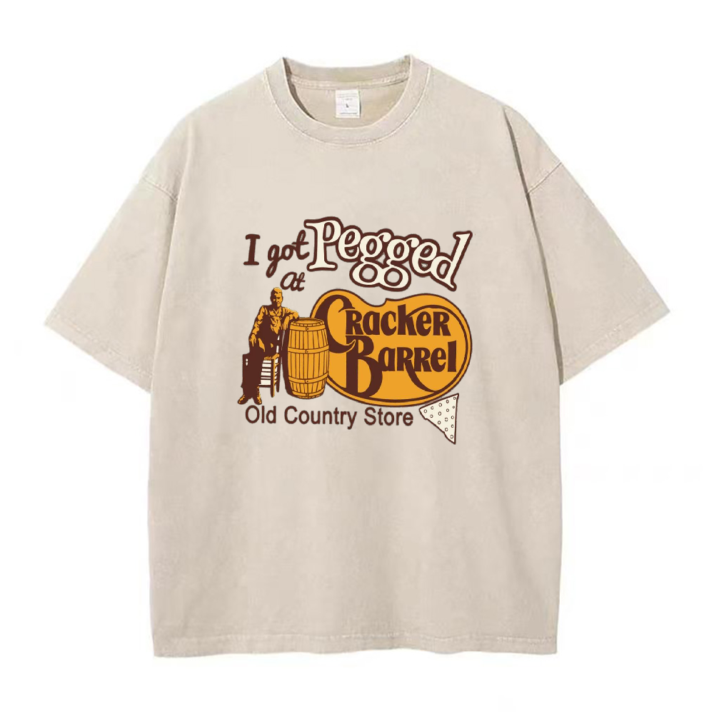 I Got Pegged at Cracker Barrel Old Country Store Unisex Tee