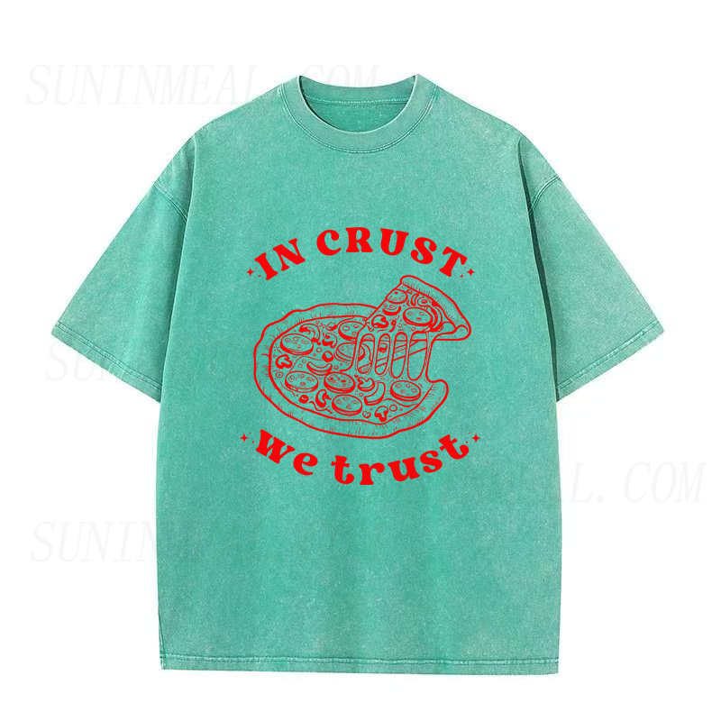 In Pizza We Trust Unisex Tee