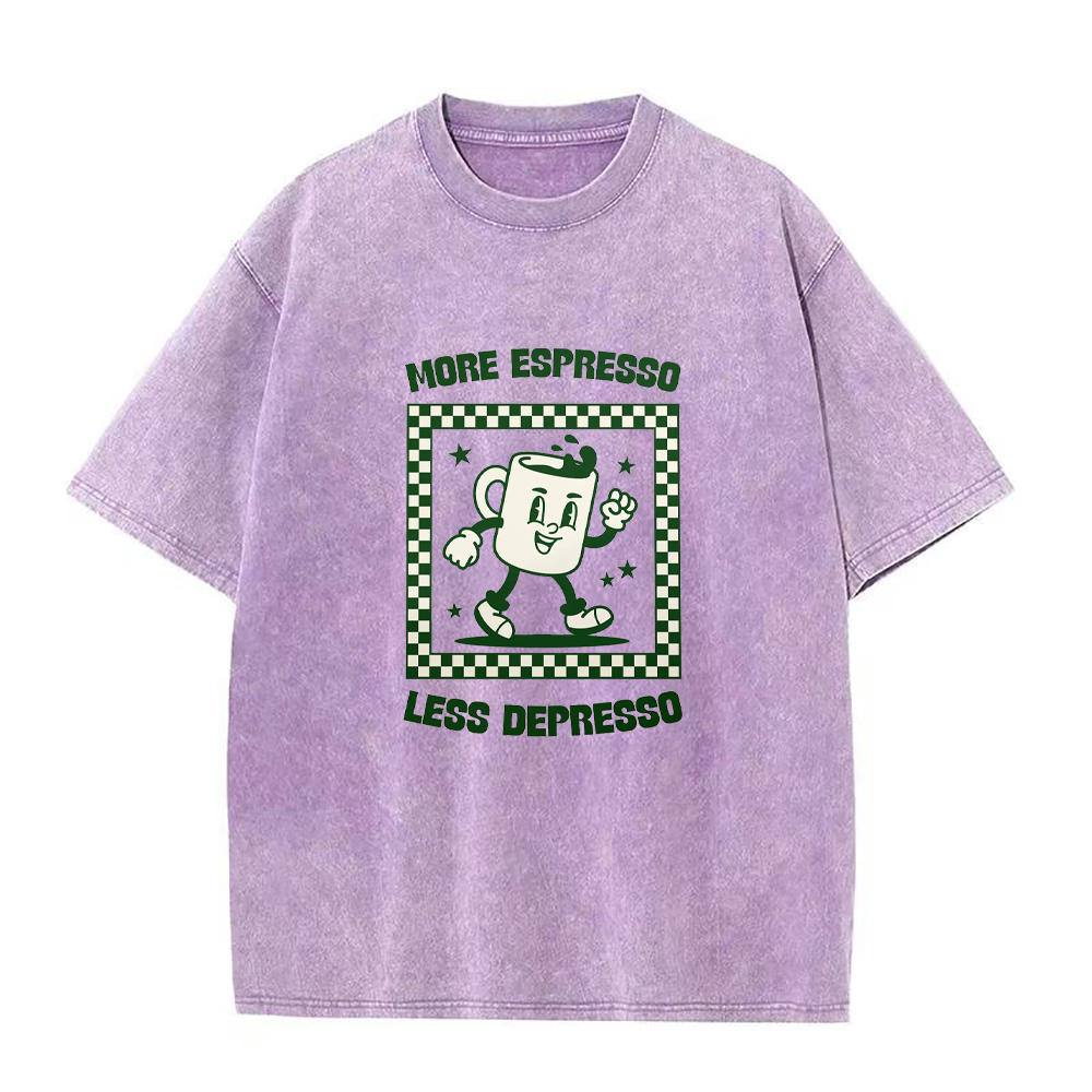 More Espresso Less Depresso unisex Tee