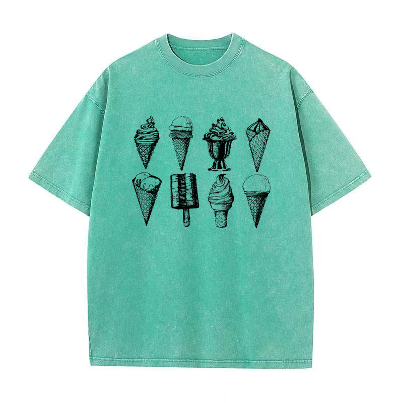 Minimalist Ice Cream Unisex Tee