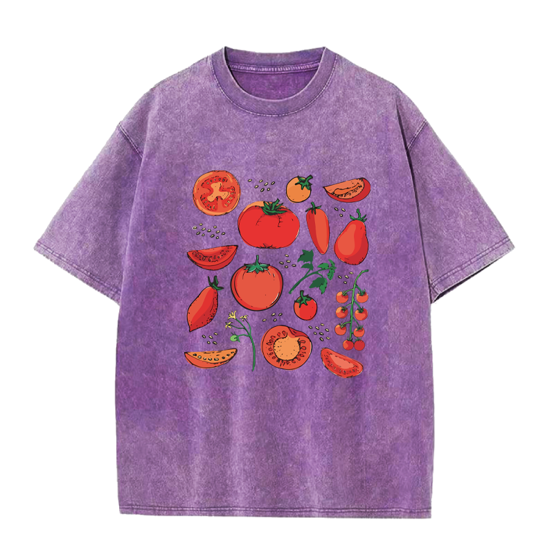 トマト ユニセックス Tシャツ