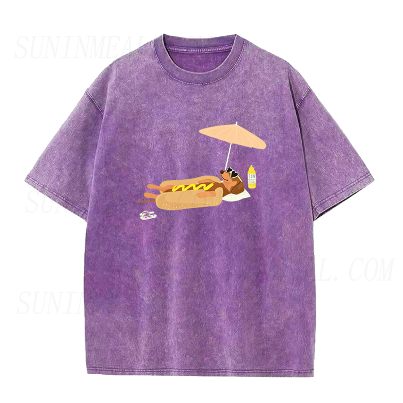 Funny Summer Hot Dog Unisex Tee