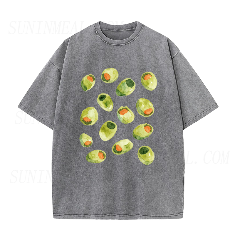 Watercolor Olive Unisex Tee