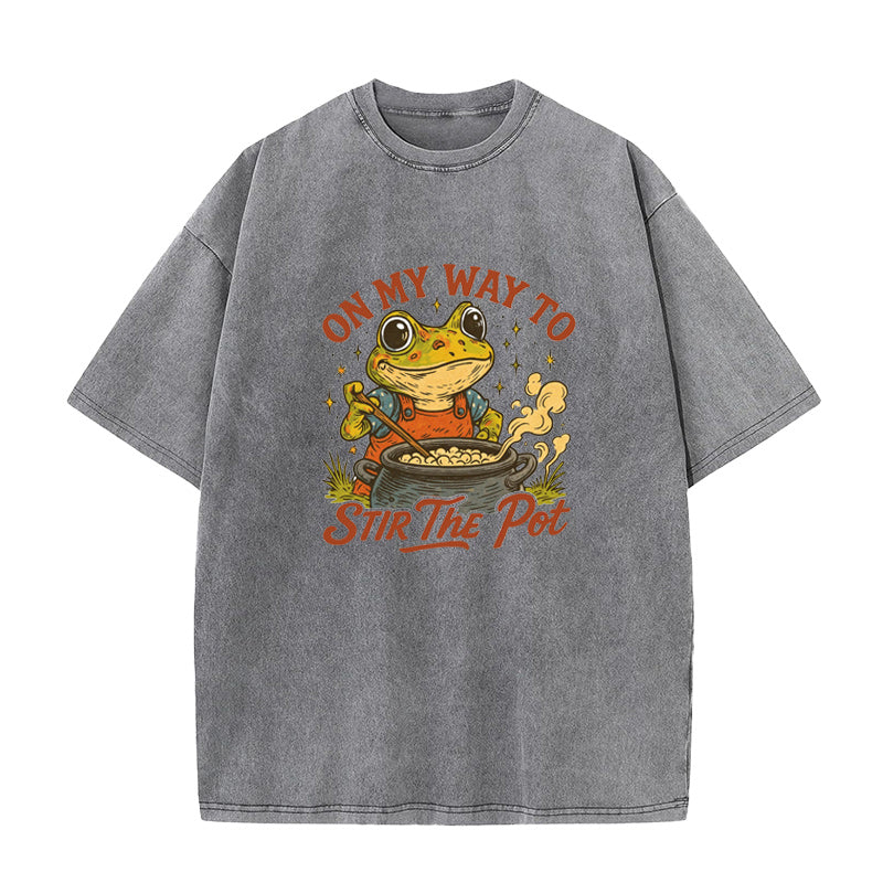 On My Way to Stir the Pot Unisex Tee