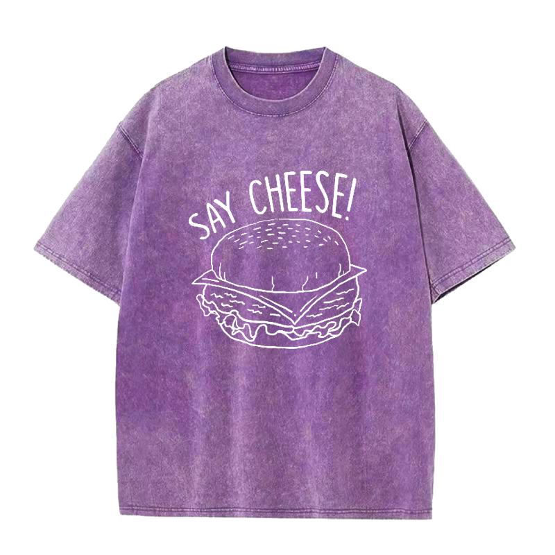 say cheese Unisex Tee