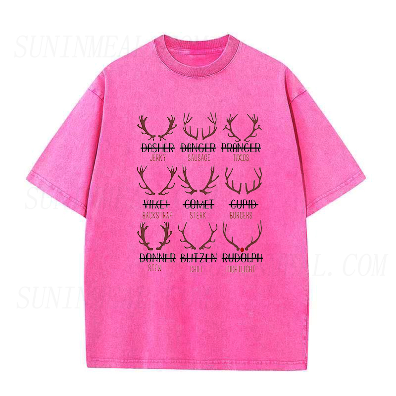 Christmas Reindeer Hunter Unisex Tee