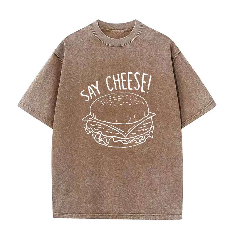 チーズユニセックスTシャツ