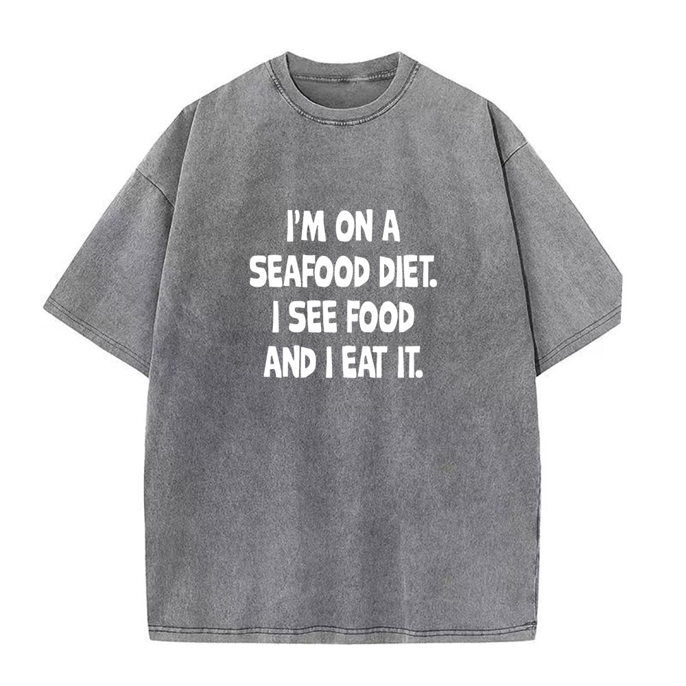 I'm On a Seafood Diet Unisex Tee