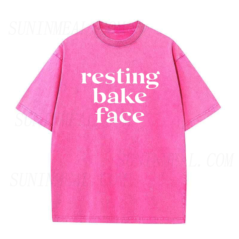 resting bake face Unisex Tee