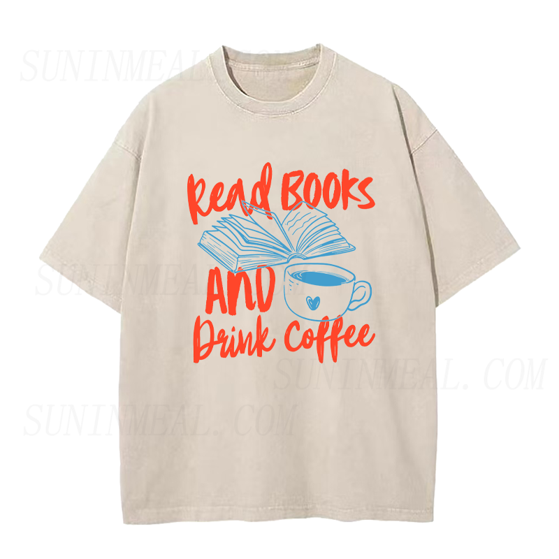 Read Books and Drink Coffee Unisex Tee