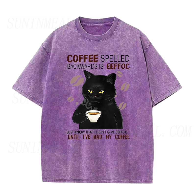 Coffee Cat Unisex Tee