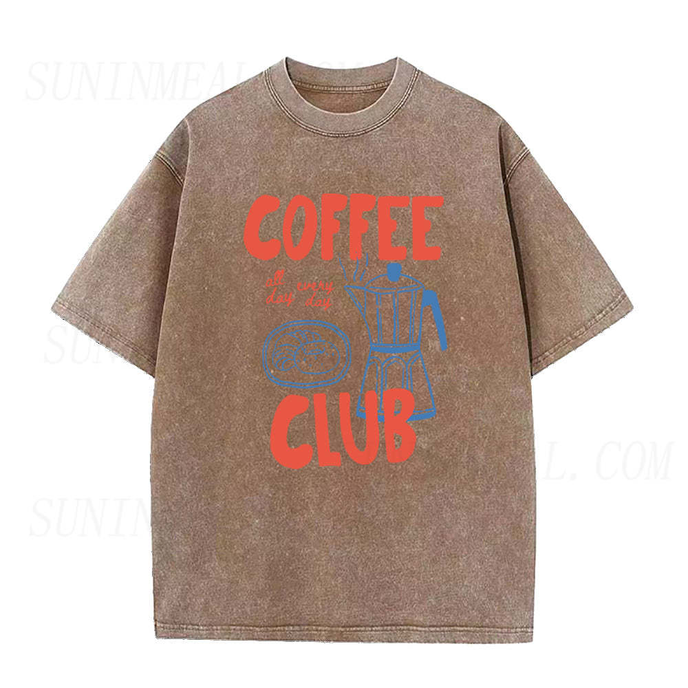 コーヒークラブ ユニセックスTシャツ