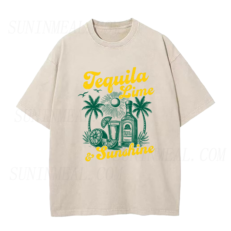 Tequila Lime and Sunshine Unisex Tee