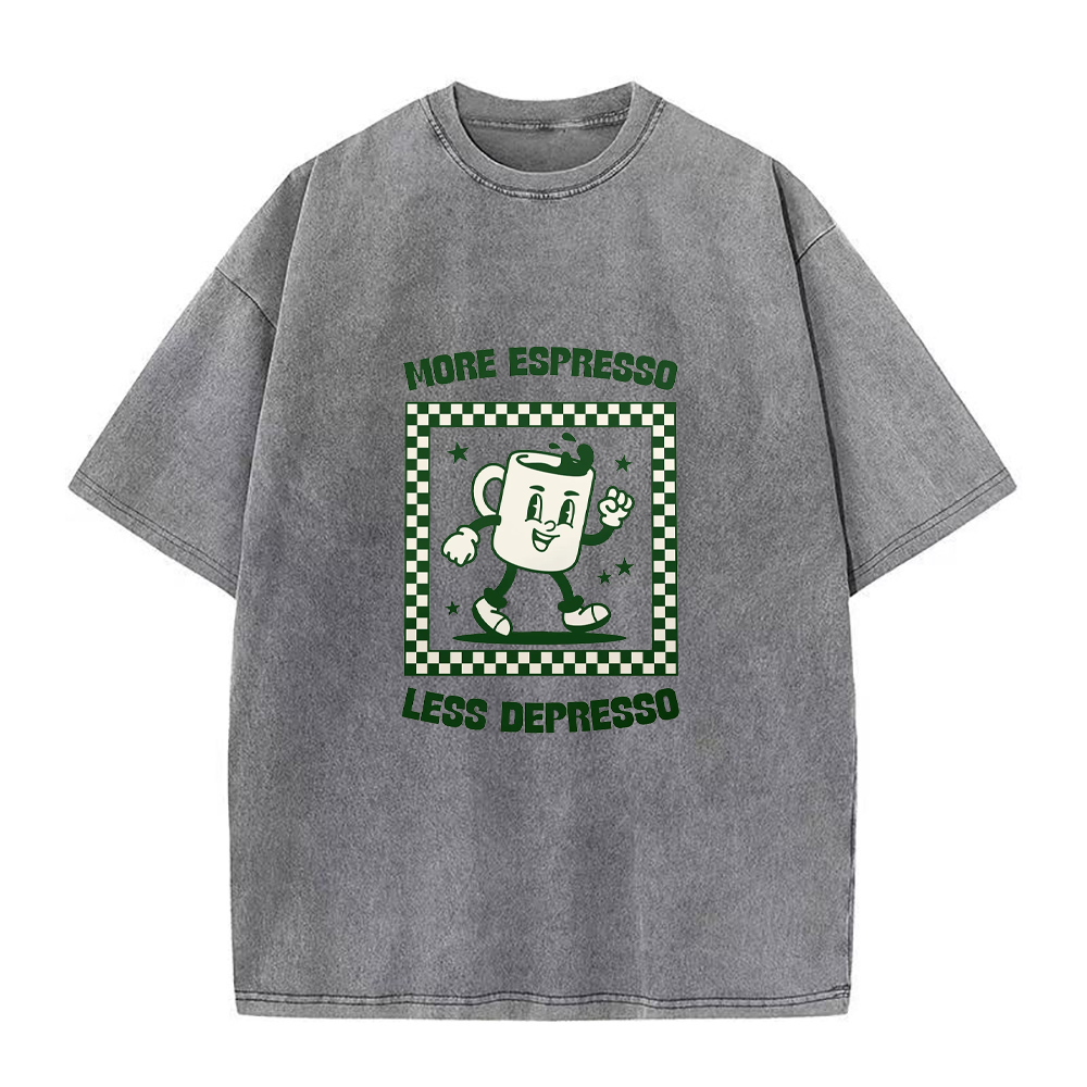 More Espresso Less Depresso unisex Tee