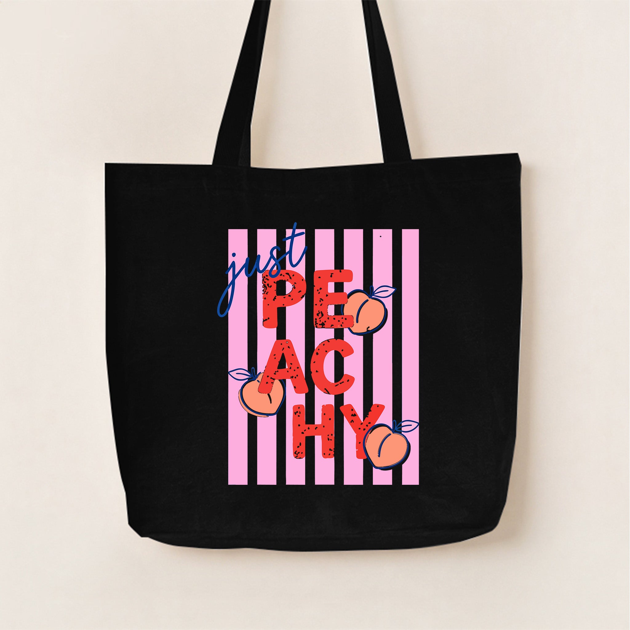 Just Peachy Canvas Tote Bag