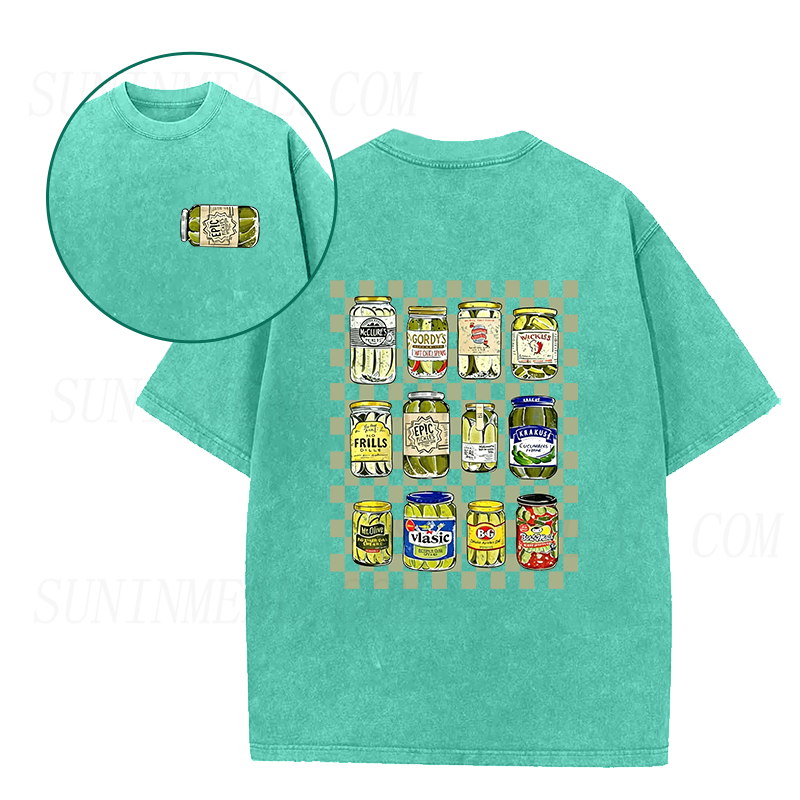 Vintage Pickle Jars Unisex Tee