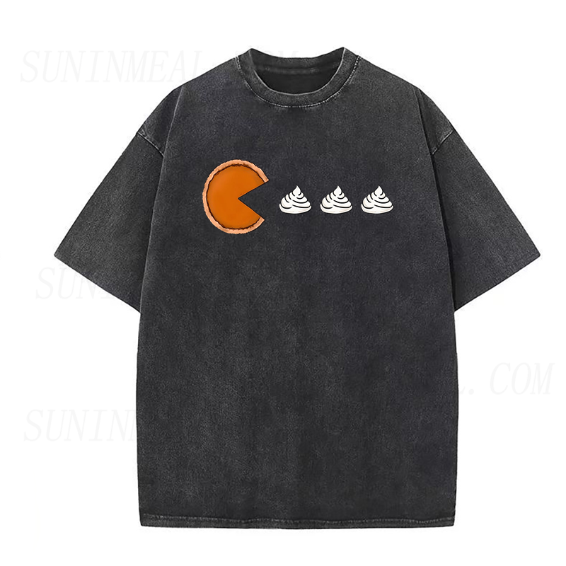 Pumpkin Pie Pac Man Unisex Tee