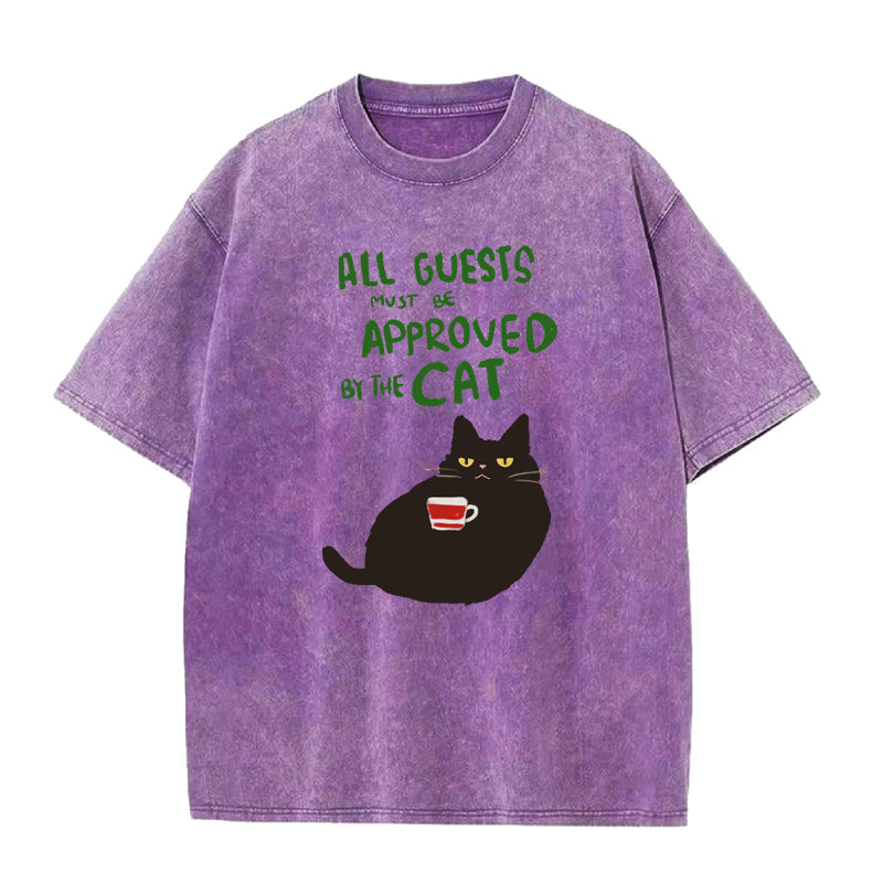 All Guests Must Be Approved by the Cat Unisex Tee