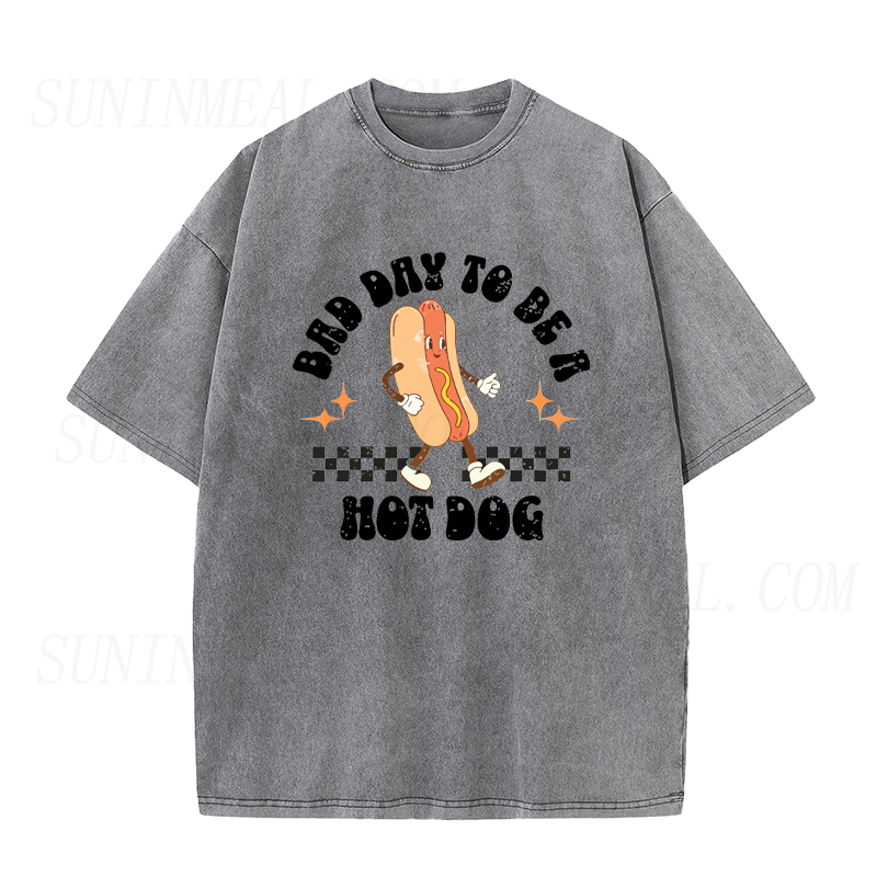 Bad Day to Be a Hotdog Unisex Tee