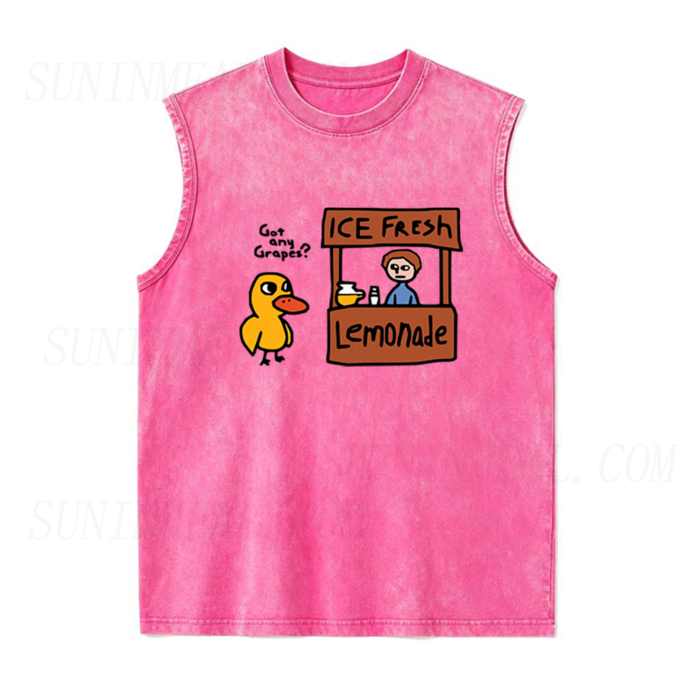 Ice Fresh Lemonade Unisex Tank Top