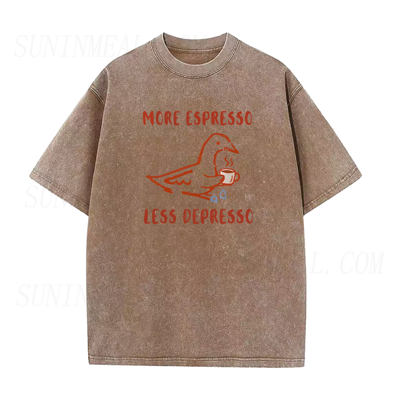 MORE ESPRESSO Less Depresso Unisex Tee