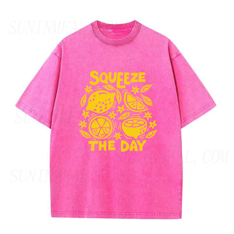 Squeeze The Day Lemons Unisex Tee