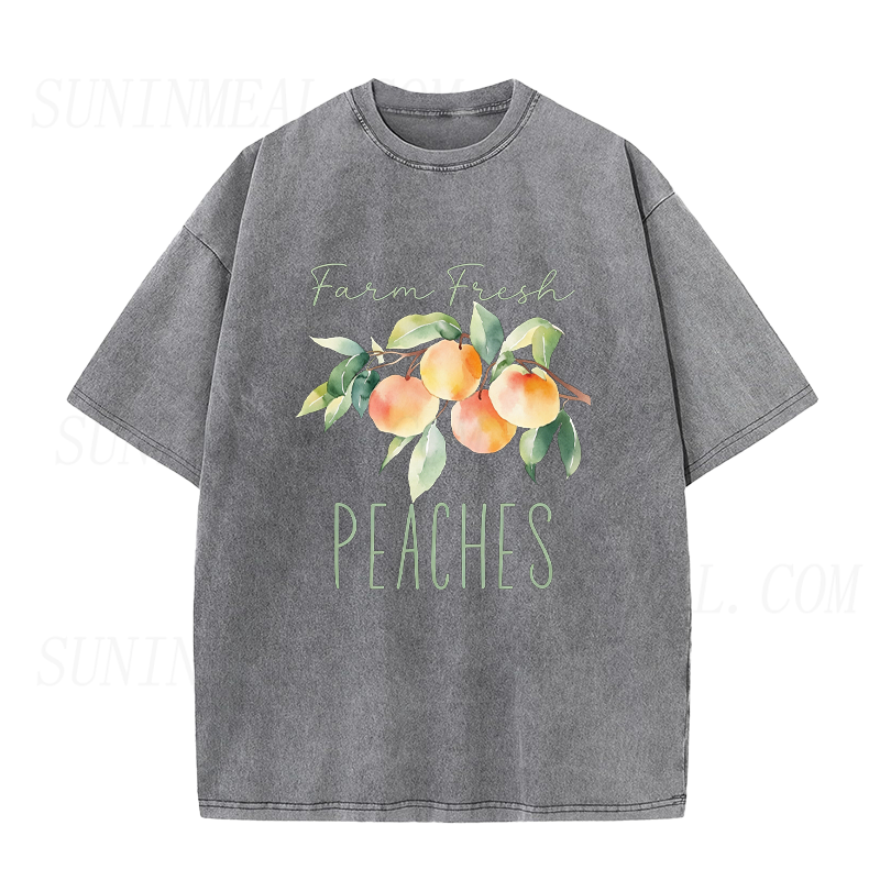 Farm Fresh Peaches Unisex Tee