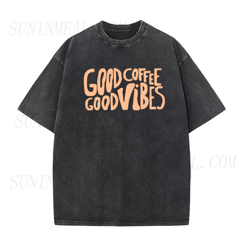 Good Coffee Good Vibes Unisex Tee