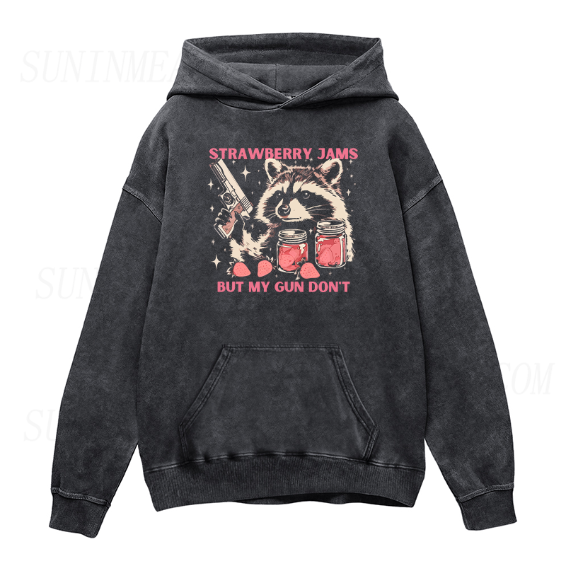 Funny Raccoon Unisex Hoodie