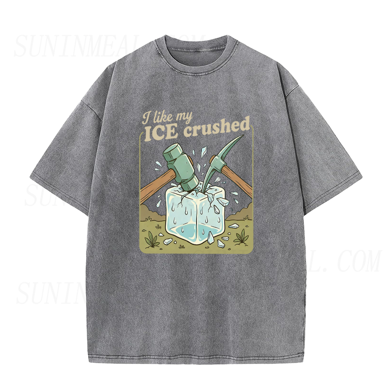 I Like My Ice Crushed Unisex Tee