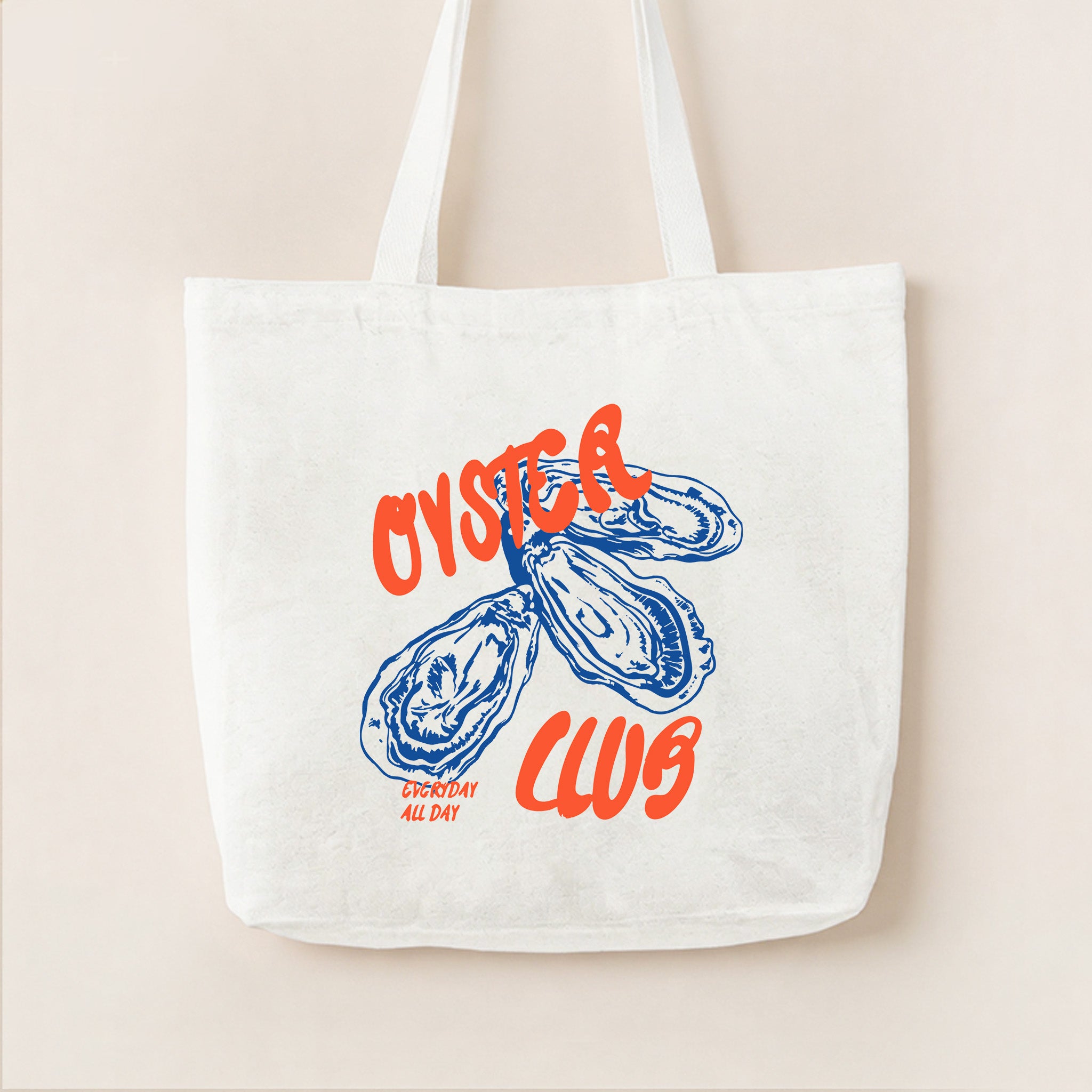 Oyster Canvas Tote Bag
