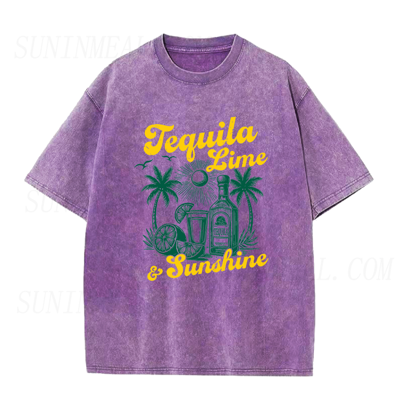 Tequila Lime and Sunshine Unisex Tee