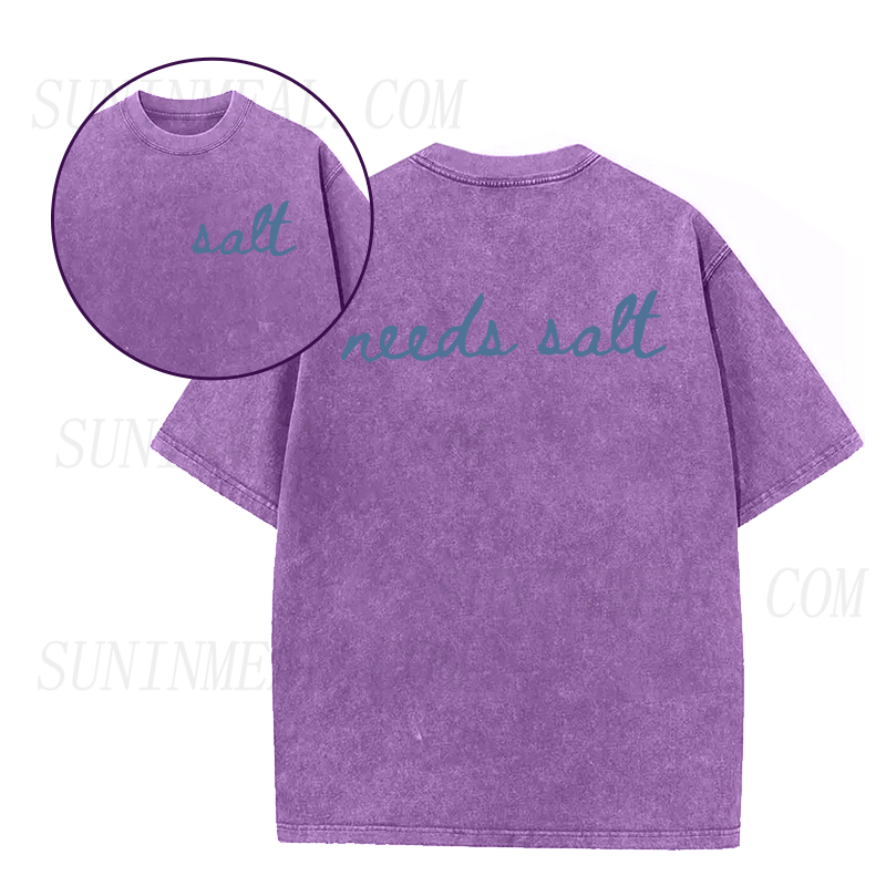 needs salt Unisex Tee