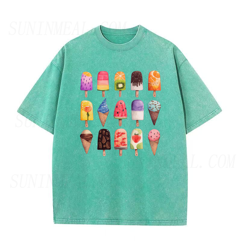 Popsicle Ice Cream Unisex Tee