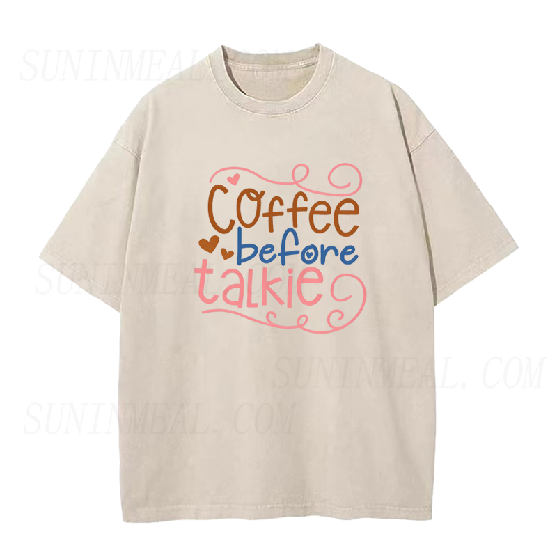 Coffee Before Talkie Unisex Tee