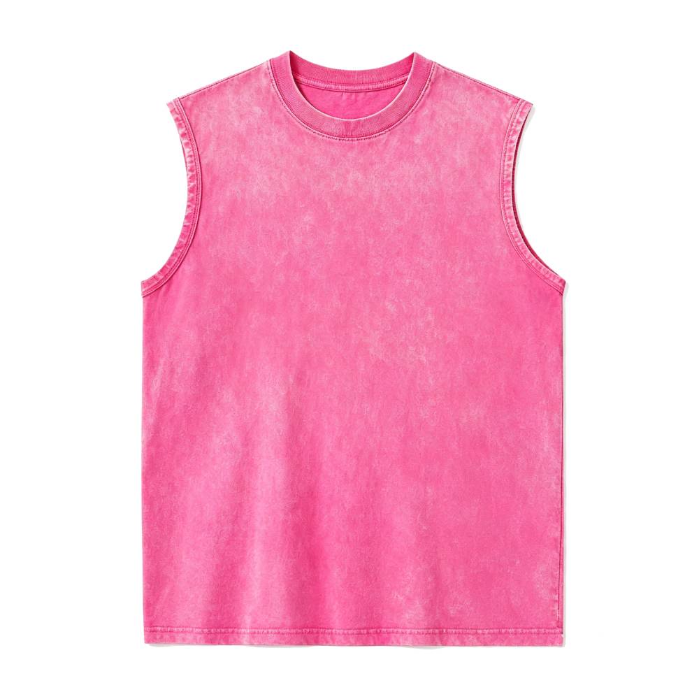 Solid Unisex Tank Top