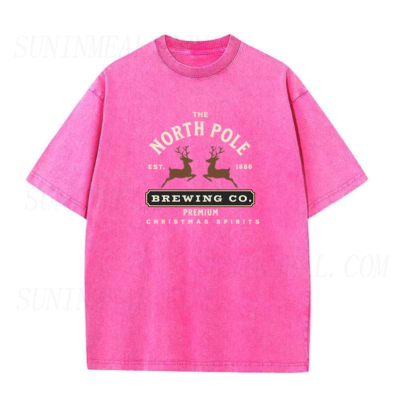 North Pole Brewing CO Christmas Unisex Tee