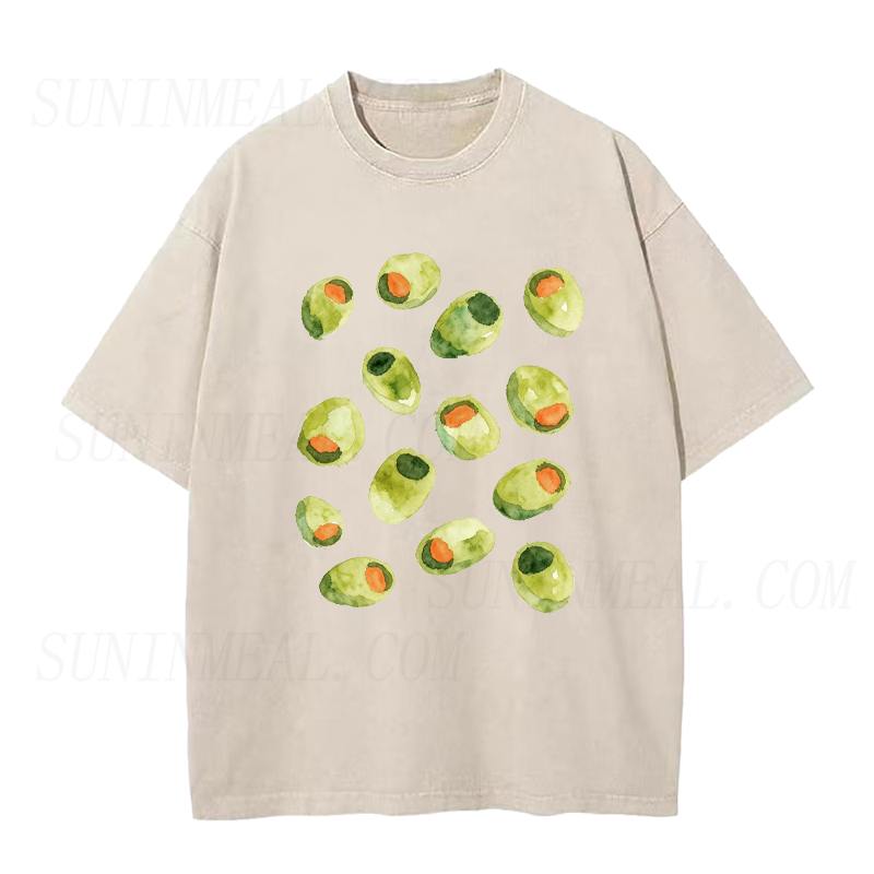 Watercolor Olive Unisex Tee