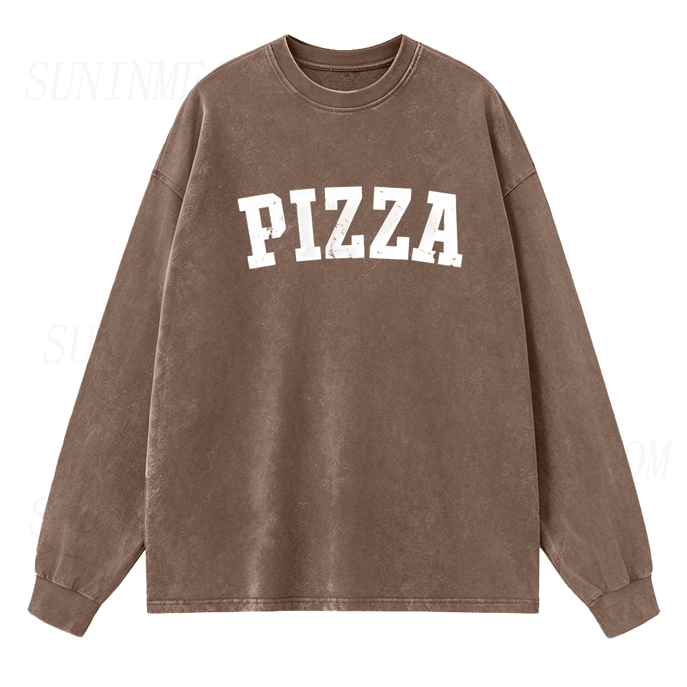 Pizza Long Sleeve Unisex Tee