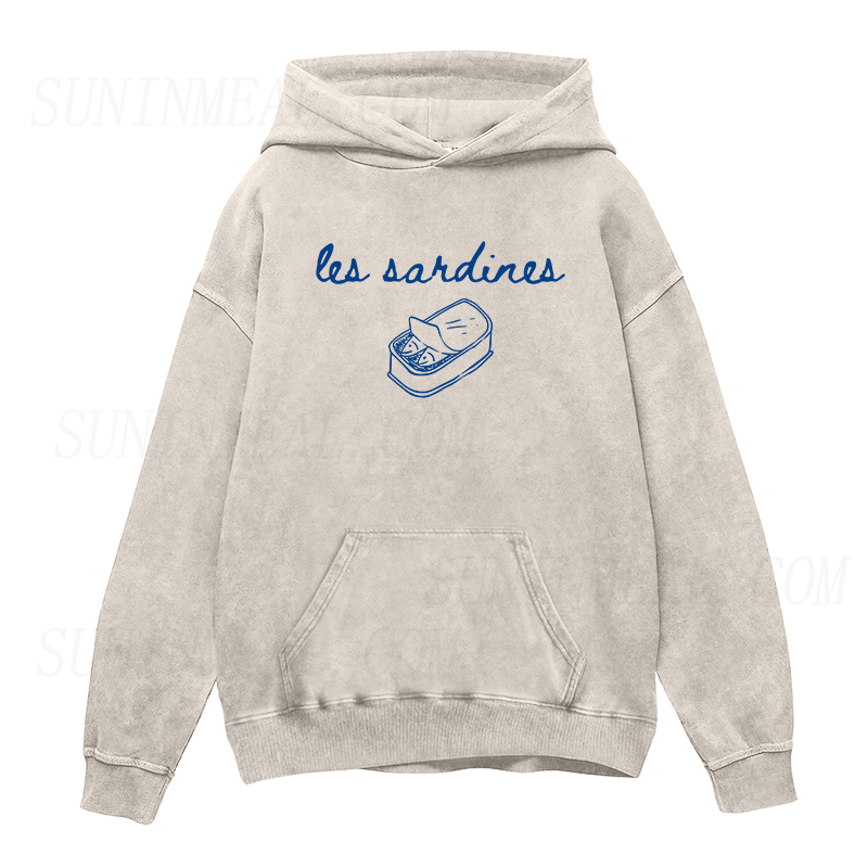 Les Sardines Unisex Hoodie