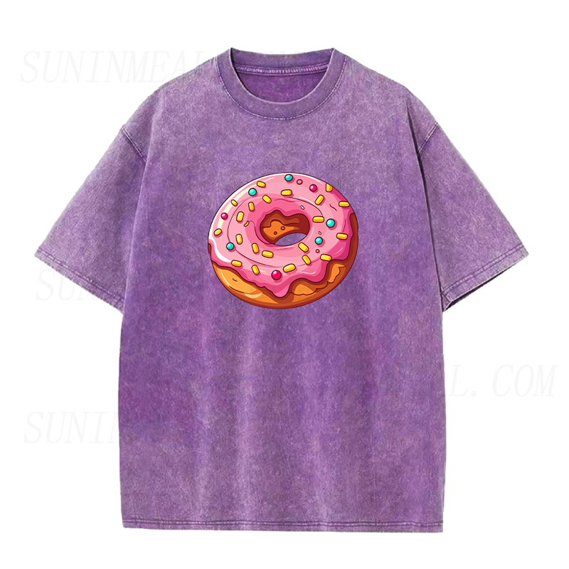 pink doughnut Unisex Tee