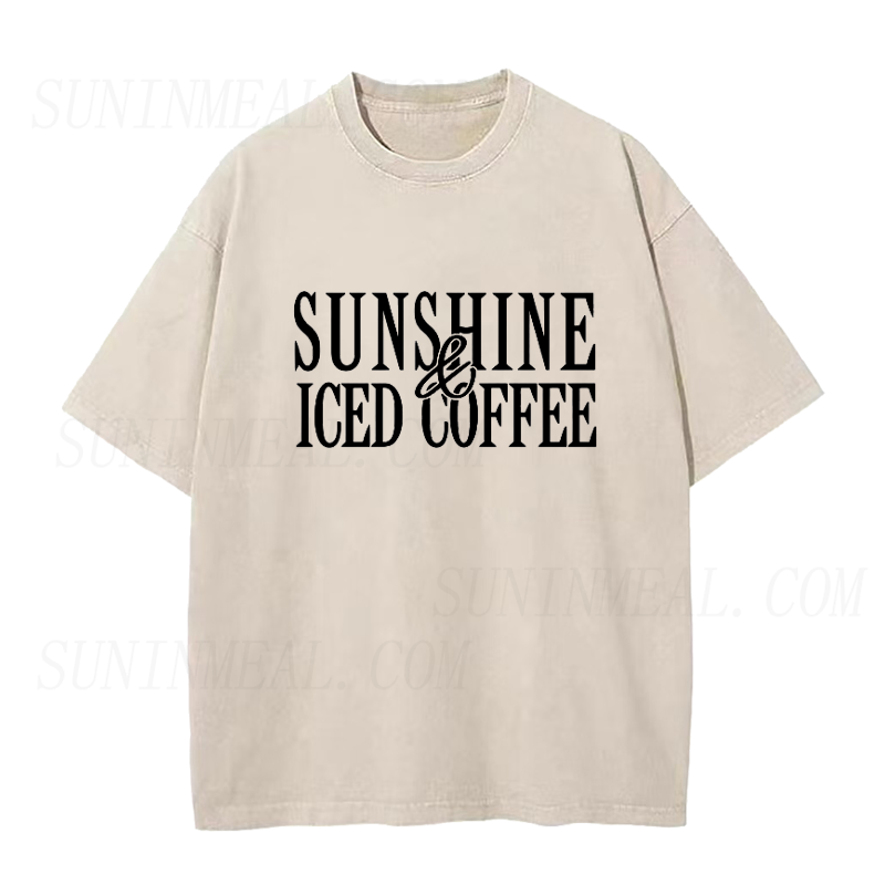 Sunshine & Iced Coffee Unisex Tee