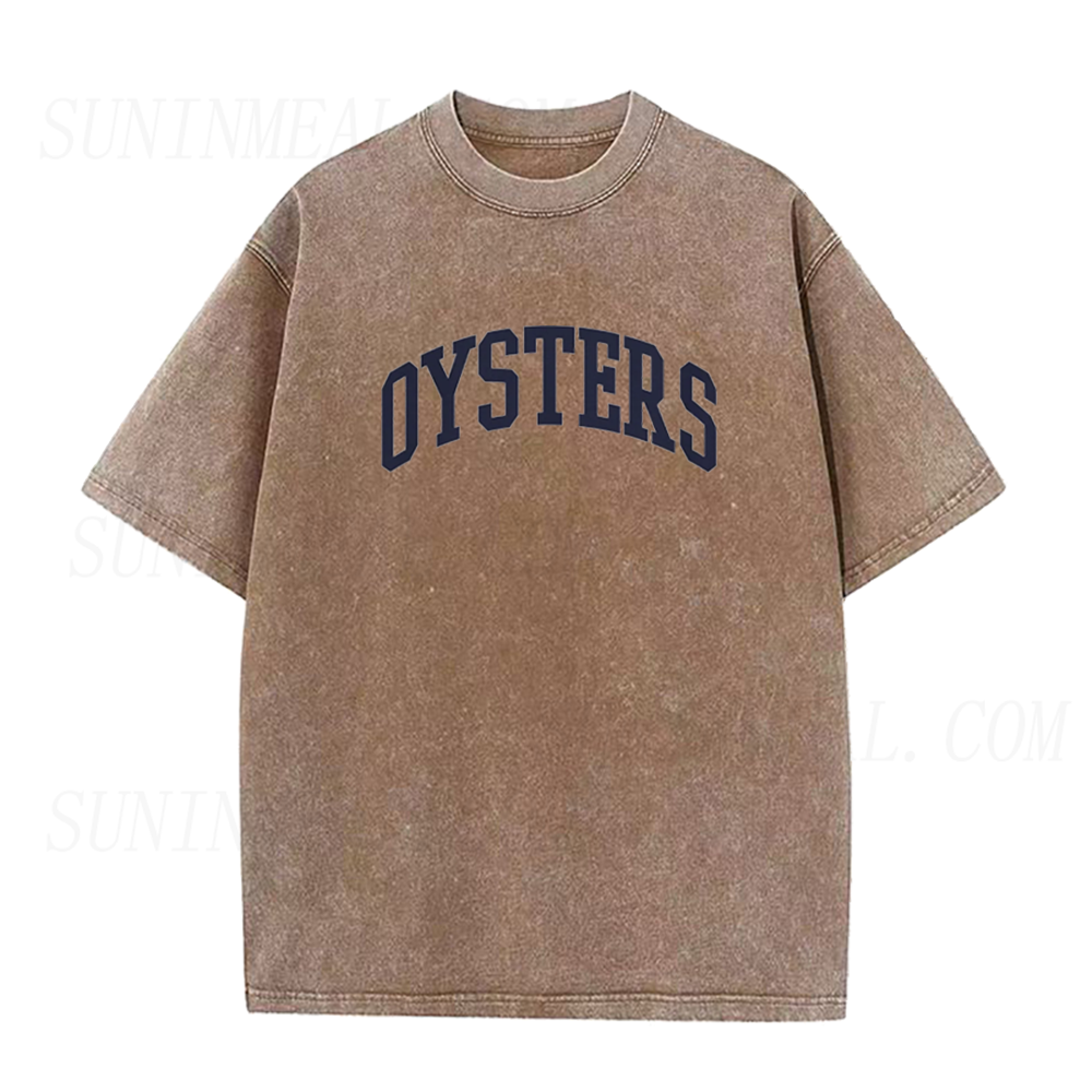 Retro Oysters Unisex Tee