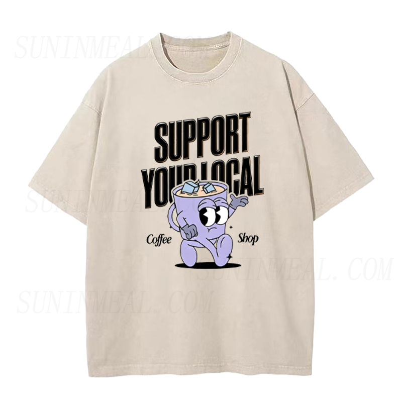 Support Your Local Coffee Shop Tee