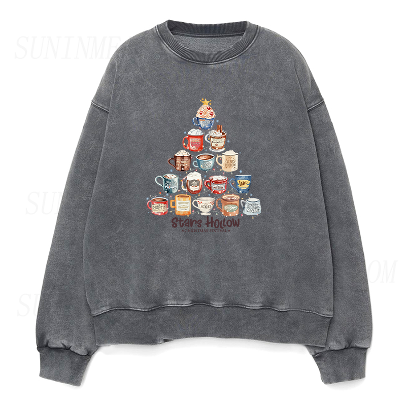 Stars Hollow Christmas Festival Coffee Unisex Crewneck Sweatshirt