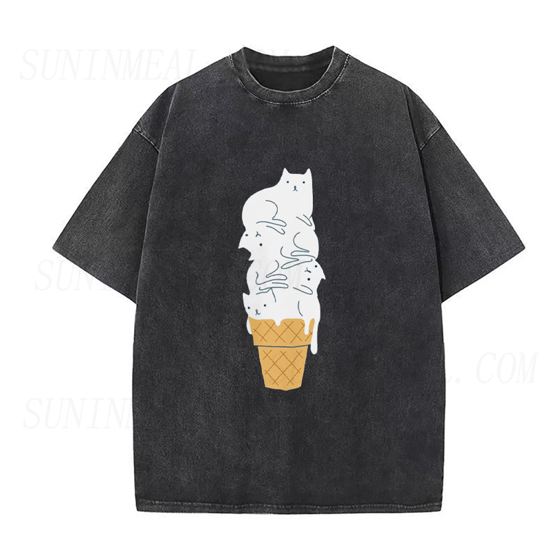 Ice Cream Cats Unisex Tee