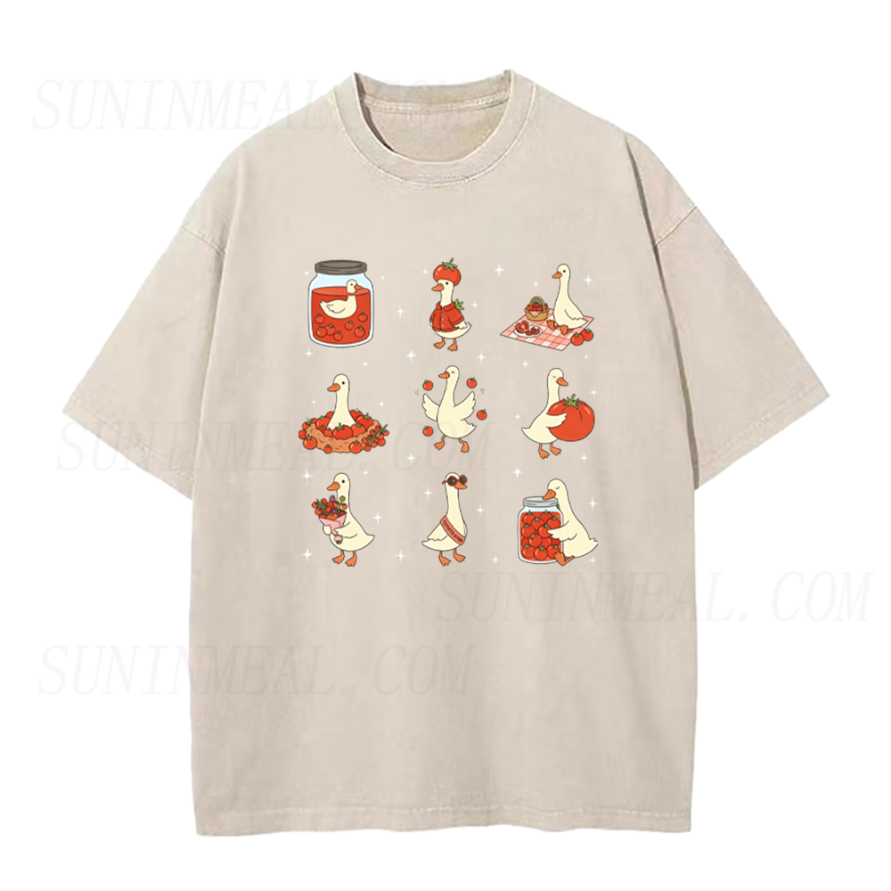 Tomato Lover Silly Goose Unisex Tee