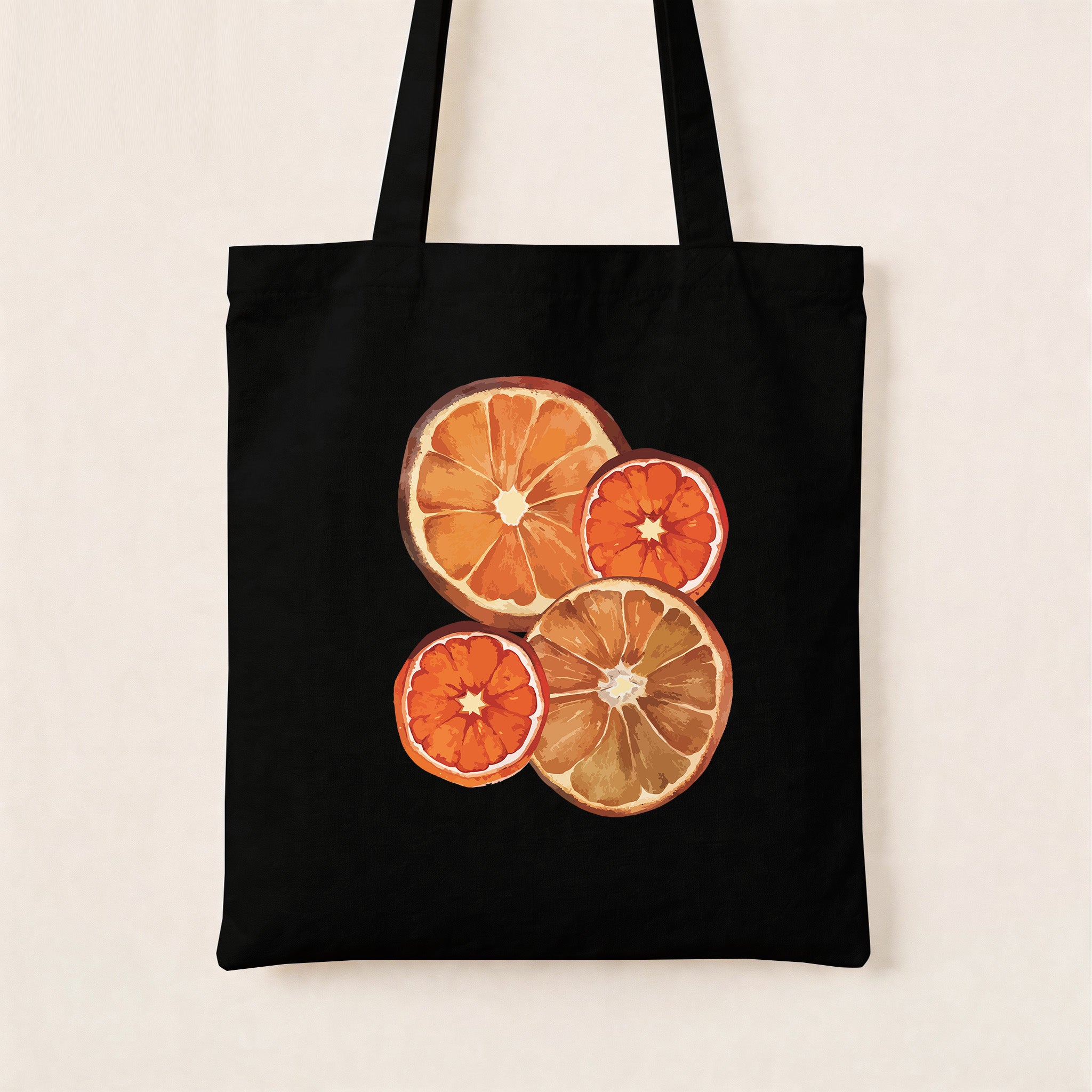 Dried Orange Slice Canvas Tote Bag